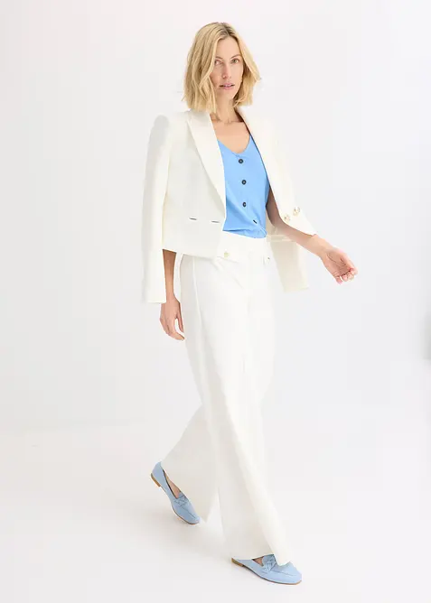 Top con bottoni, bonprix