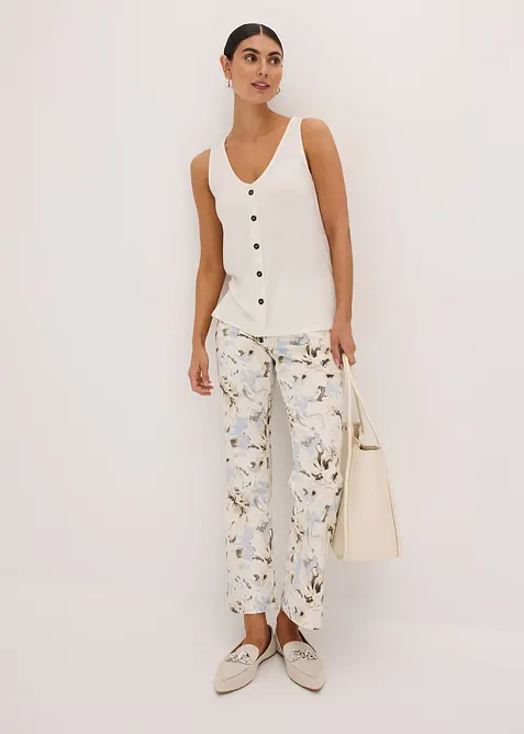 Top con bottoni, bonprix