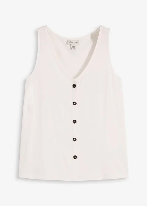 Top con bottoni, bonprix