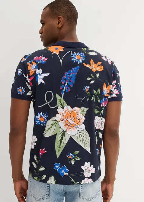 Polo in piquet di puro cotone, bonprix