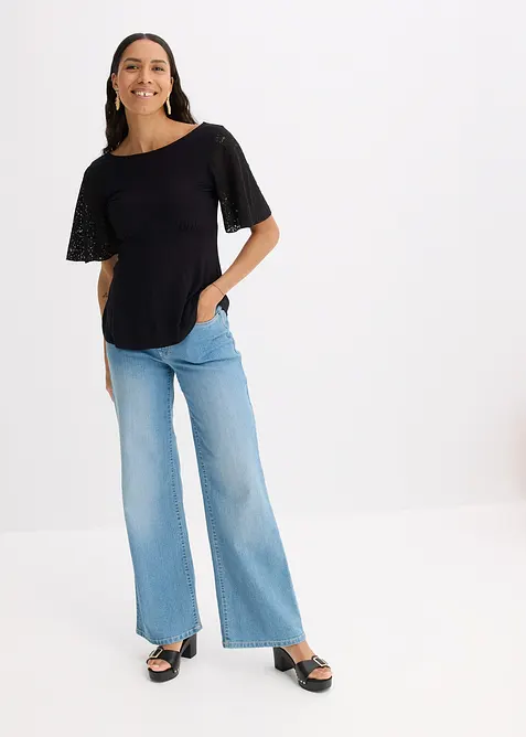 Maglie con maniche in pizzo, bonprix