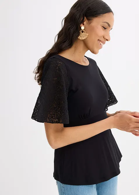 Maglie con maniche in pizzo, bonprix