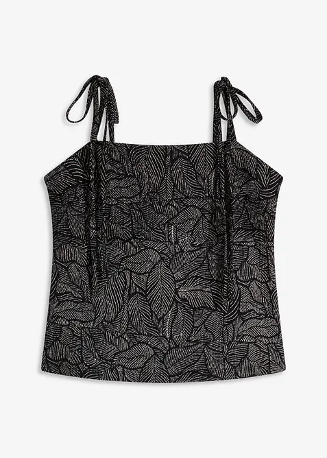 Top in jersey crêpe, bonprix