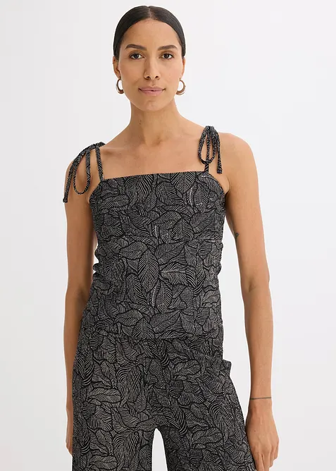 Top in jersey crêpe, bonprix