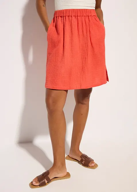 Gonna copricostume in mussola, bonprix