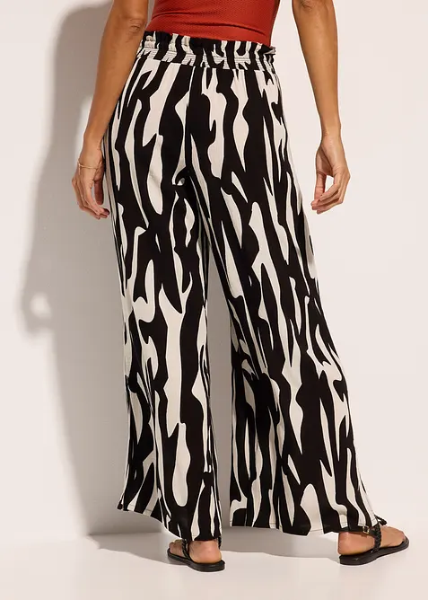 Pantaloni copricostume in viscosa, bonprix