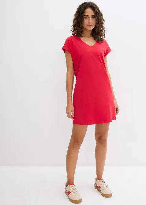 Abito in maglina di puro cotone biologico (pacco da 2), bonprix