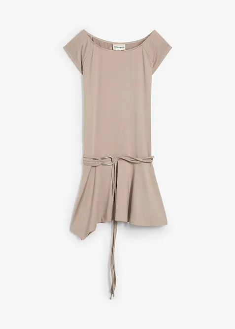 Abito in maglina con cintura particolare, bonprix