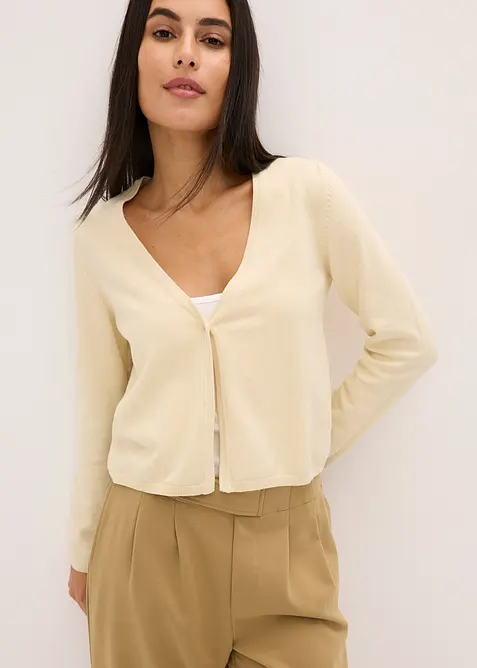 Cardigan semplice in maglia fine, bonprix