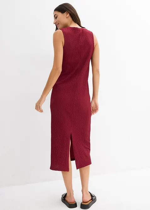 Abito in jersey di cr&ecirc;pe stropicciato, bonprix