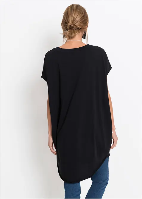 Maglia lunga in puro cotone, bonprix