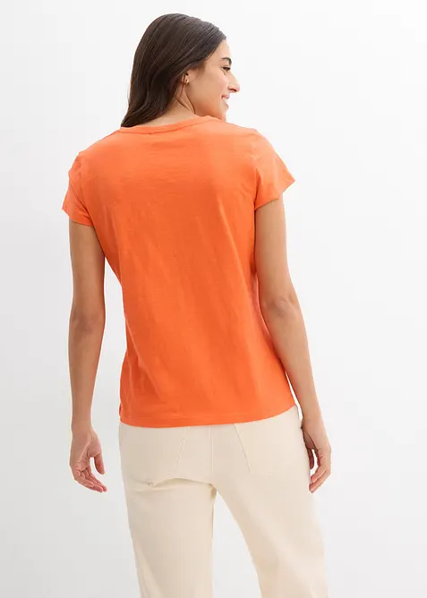 T-shirt in puro cotone biologico (pacco da 2), bonprix