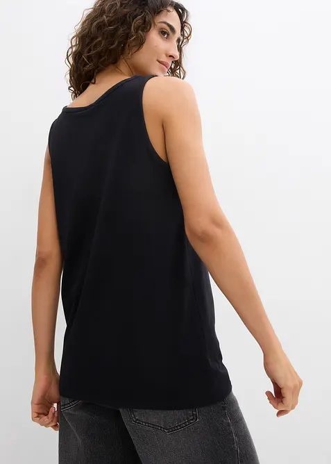 Top in puro cotone biologico (pacco da 2), bonprix