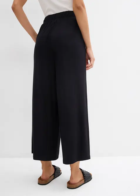 Pantaloni culotte in viscosa fluente, bonprix