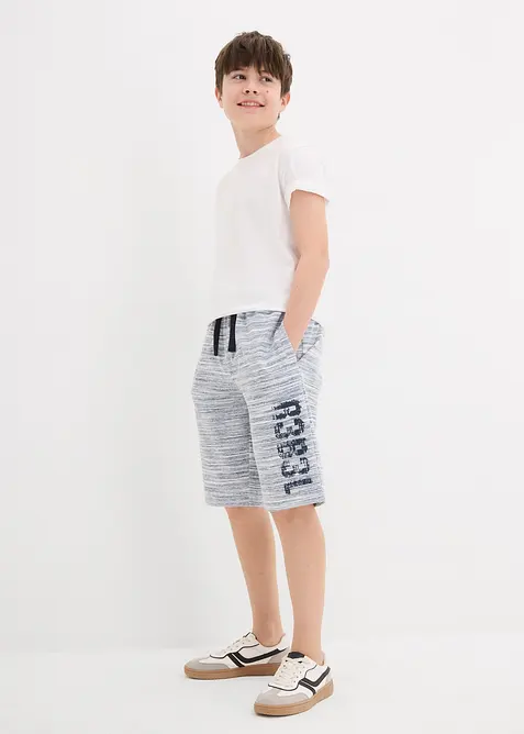 Bermuda  in felpa di misto cotone morbido, bonprix