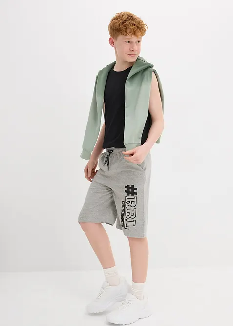 Bermuda in maglina (pacco da 2), bonprix