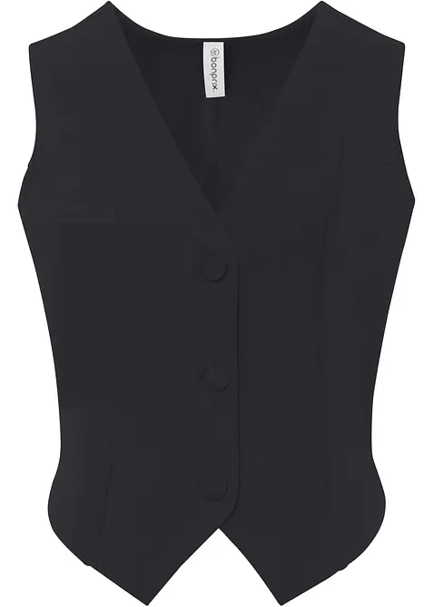 Gilet elegante in interlock resistente, bonprix