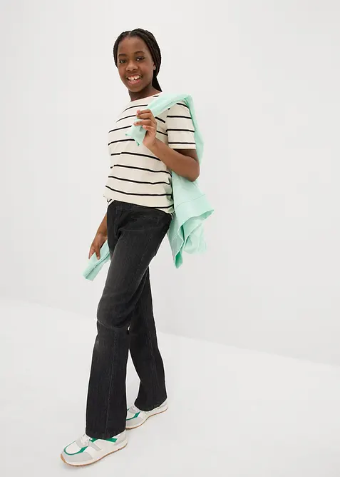 T-shirt in puro cotone biologico (pacco da 2), bonprix