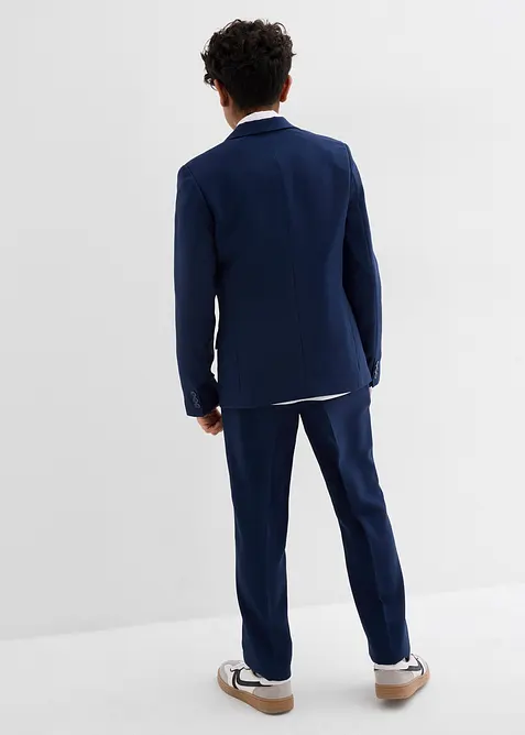 Completo (4 pezzi) giacca, pantaloni, camicia, cravatta, bonprix