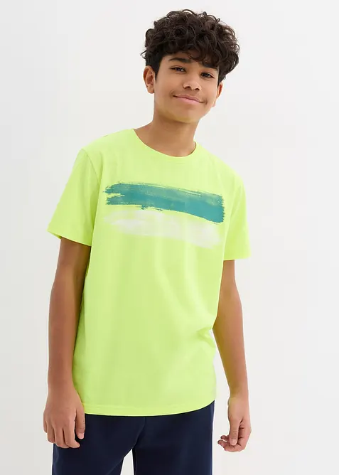 T-shirt in colori moderni, bonprix