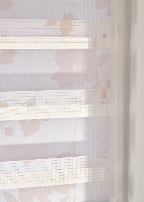 Tenda a rullo doppia con stampa floreale, bonprix