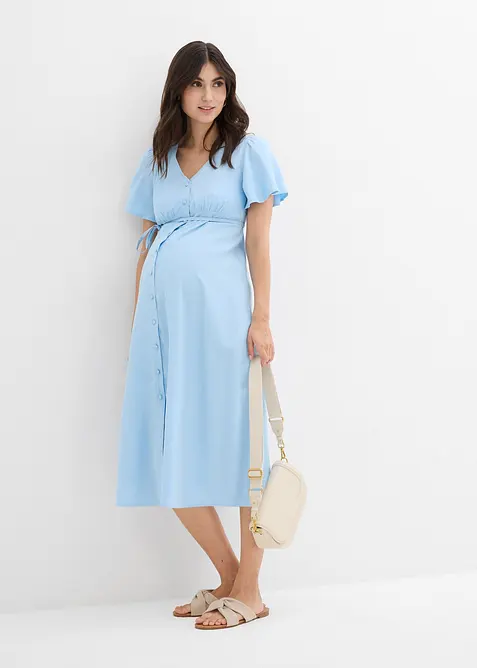 Abito prémaman / da allattamento con abbottonatura, bonprix