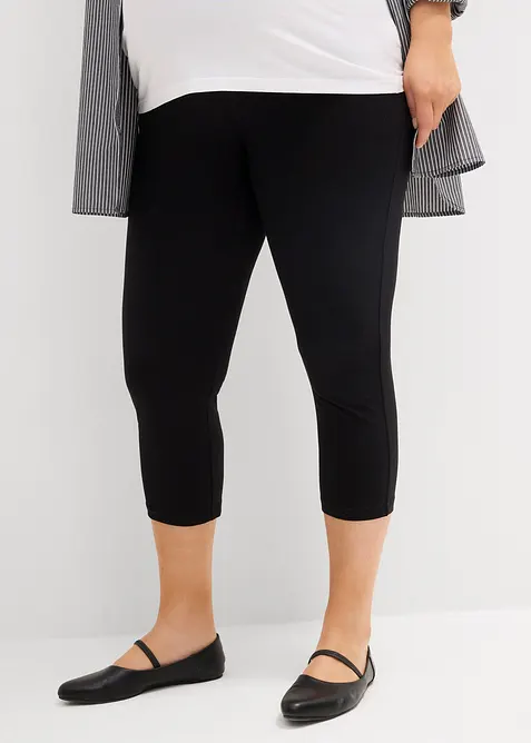 Leggings capri pr&eacute;maman (pacco da 2), bonprix