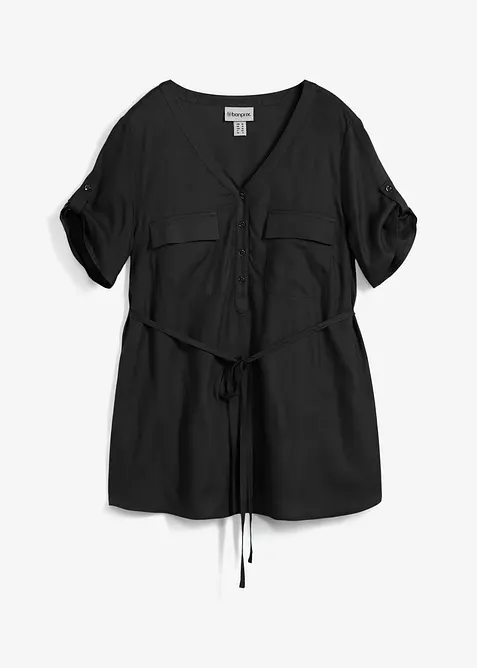 Camicetta prémaman / da allattamento 2 in 1 in viscosa fluente, bonprix