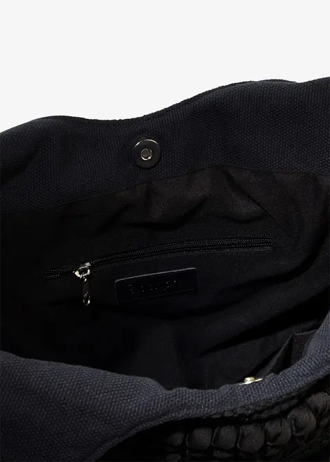 Borsa shopper in tessuto, bonprix
