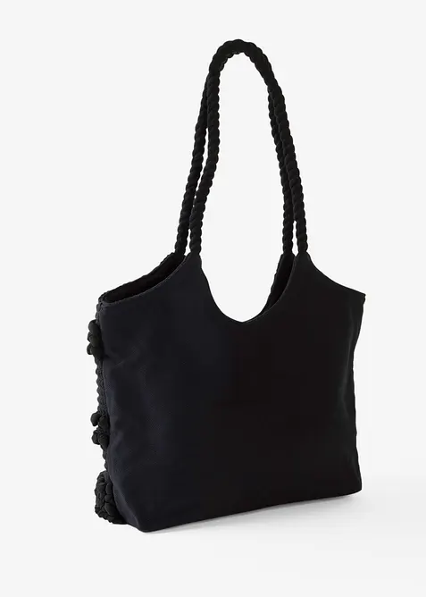 Borsa shopper in tessuto, bonprix