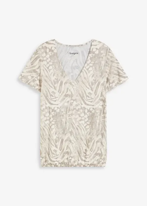 Maglia con fondo elasticizzato, bonprix