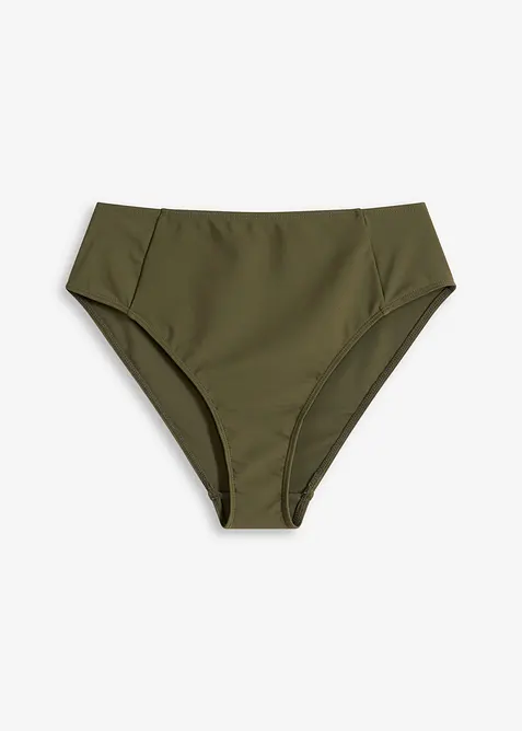 Slip per bikini sgambati a vita alta, bonprix