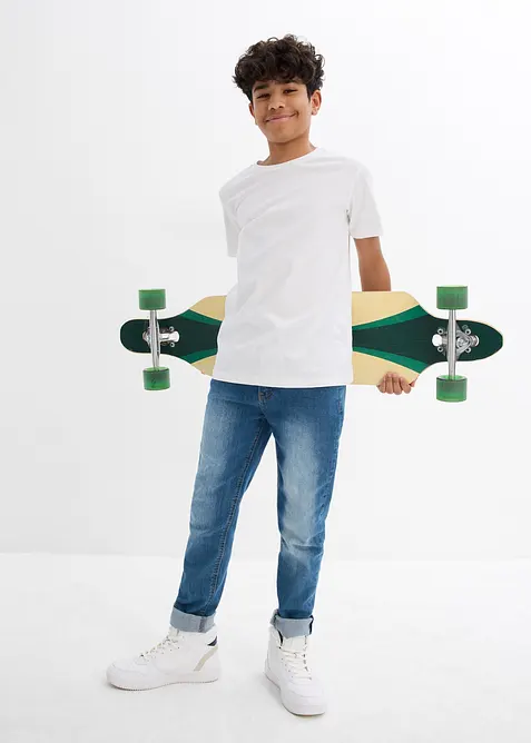 T-shirt in puro cotone (pacco da 5), bonprix