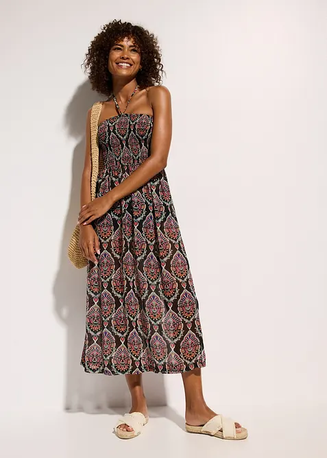 Abito copricostume in chiffon, bonprix