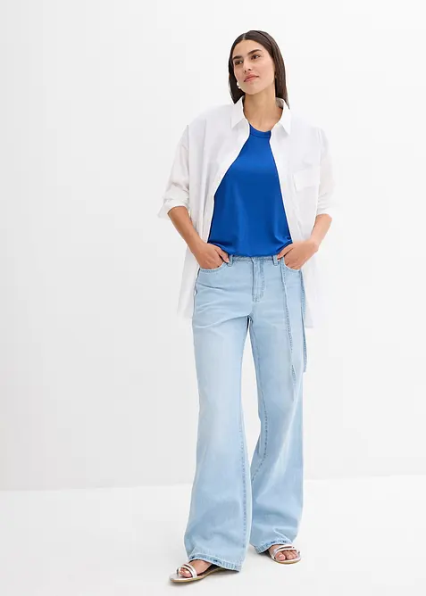 Maglia in misto viscosa fluente, bonprix