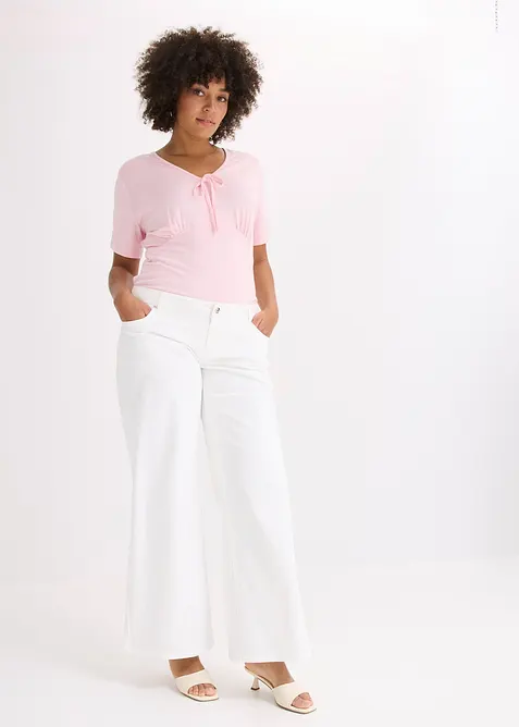 Maglia con arricciatura, bonprix