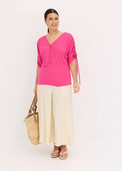 Maglia con bottoni, bonprix