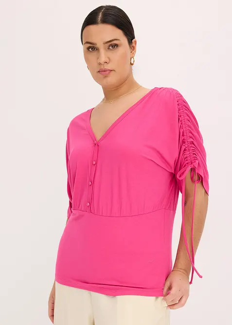 Maglia con bottoni, bonprix