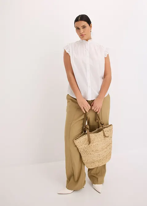 Blusa leggera senza maniche, bonprix