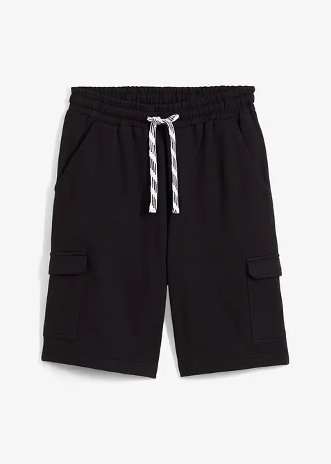 Bermuda in felpa di puro cotone biologico con tasconi, bonprix