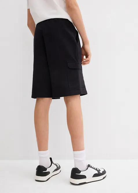 Bermuda in felpa di puro cotone biologico con tasconi, bonprix