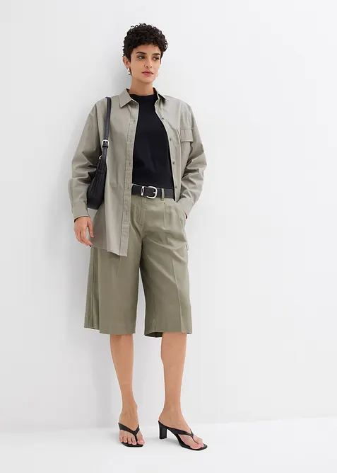 Bermuda in lyocell fluente, bonprix