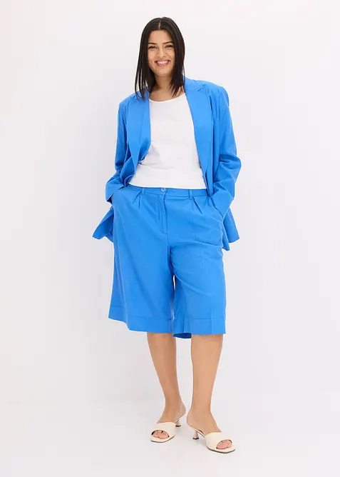 Bermuda in misto lino, bonprix