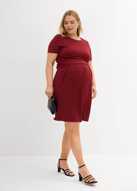 Abito pr&eacute;maman 2 in 1 con funzione pratica per allattare con discrezione, bonprix