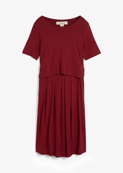 Abito pr&eacute;maman 2 in 1 con funzione pratica per allattare con discrezione, bonprix