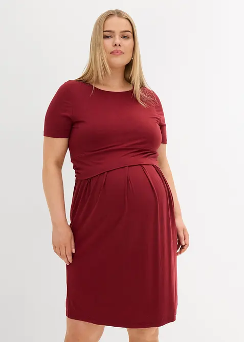 Abito pr&eacute;maman 2 in 1 con funzione pratica per allattare con discrezione, bonprix