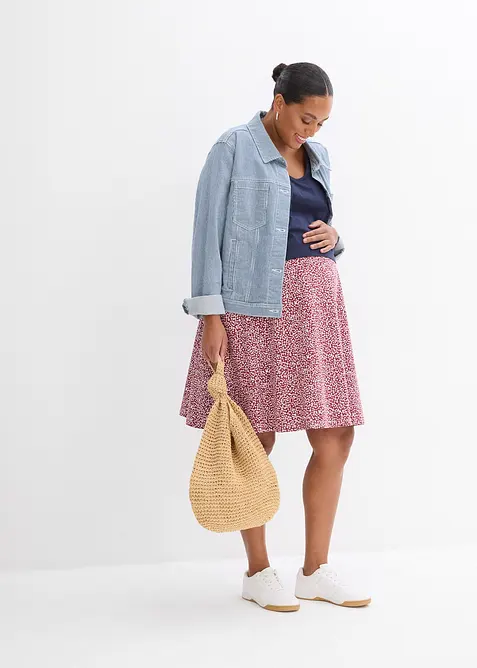 Abito pr&eacute;maman /da allattamento in jersey di cotone biologico, bonprix