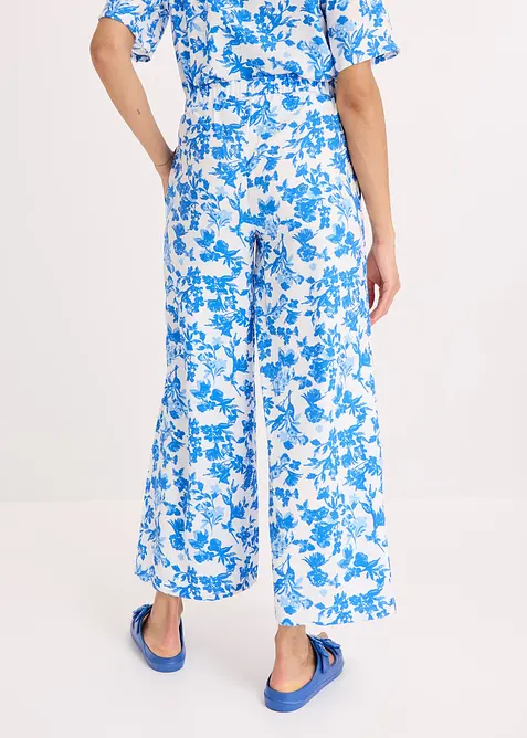 Pantaloni culotte in misto viscosa fluente, bonprix