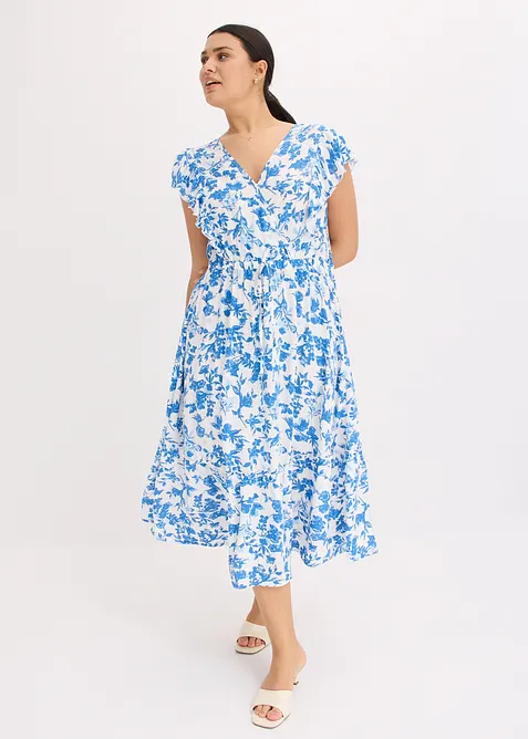 Abito midi in viscosa fluente, bonprix