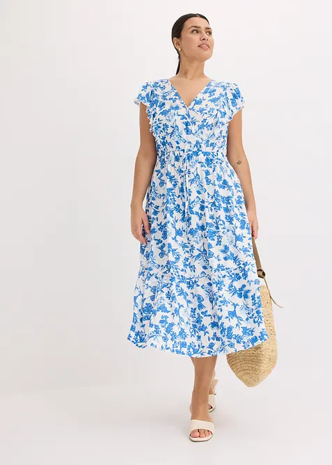 Abito midi in viscosa fluente, bonprix